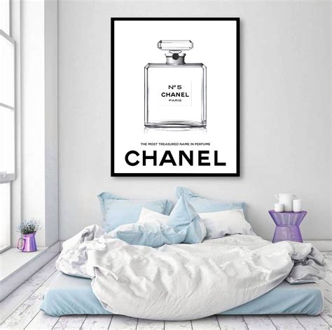 chanel poster prints|chanel prints for wall.